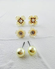 Petal Pixie Earring Trio