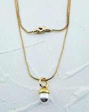 Dewdrop Pearl Necklace