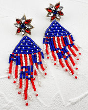 Freedom Beaded Earrings