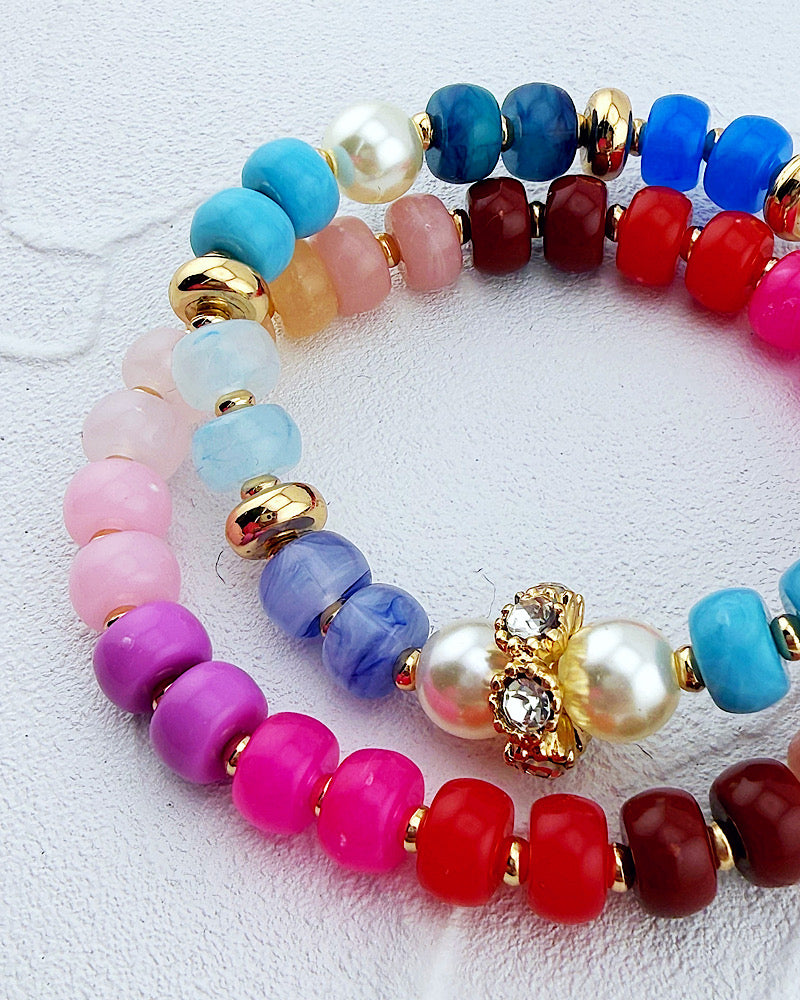 Tidal Glow 2pc Bracelet Stack