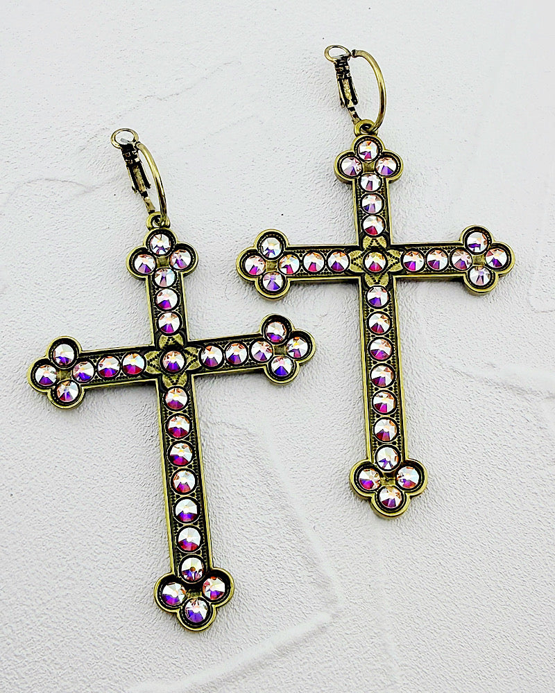 Victoria Cross Earrings