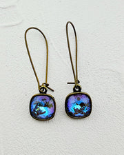 Kamille Denim AB Drop Earrings