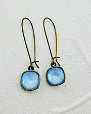 Kamille Periwinkle Drop Earrings