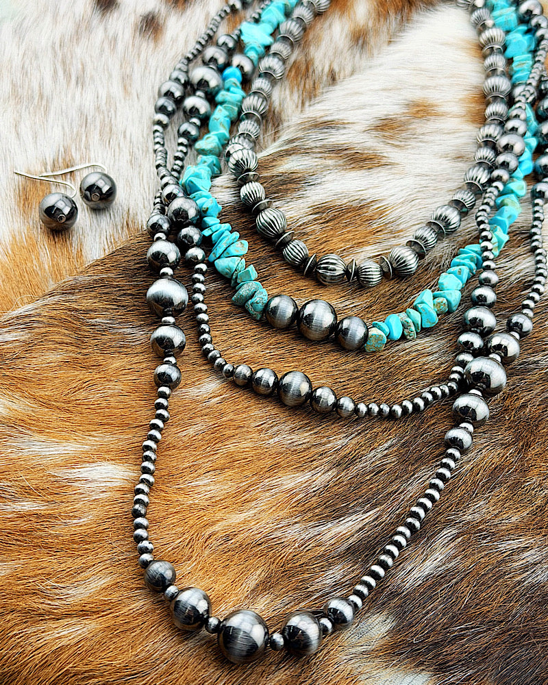 Turquoise Trail Necklace Set