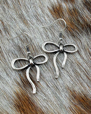 Effortless Glam Bow Earrings