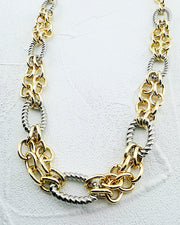 Tabitha Two Tone Necklace
