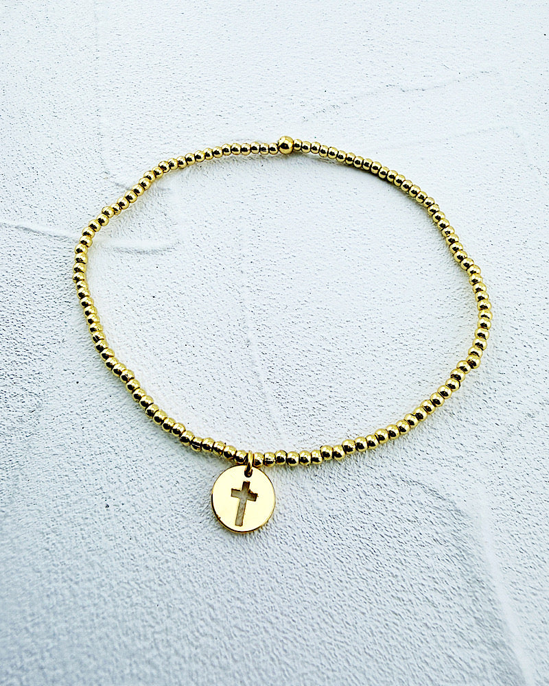 Kate Petite Cross Bracelet