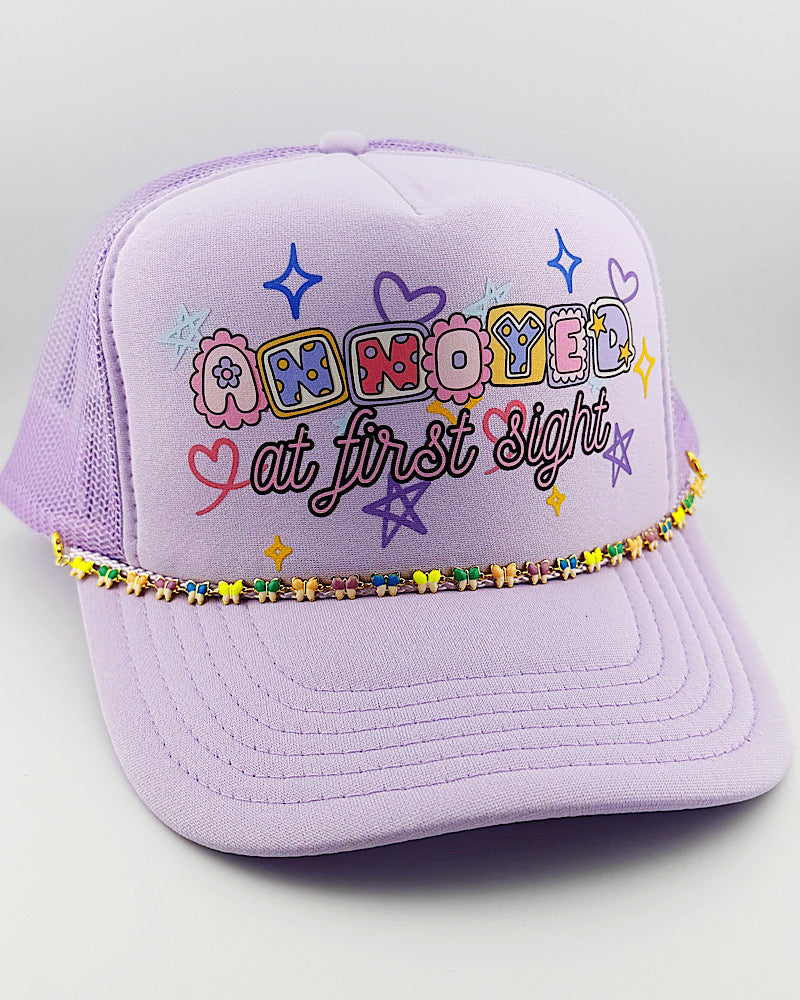 Annoyed At First Sight Trucker Hat