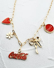 Coca Cola Charm Necklace