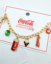 Coca Cola Charm Bracelet