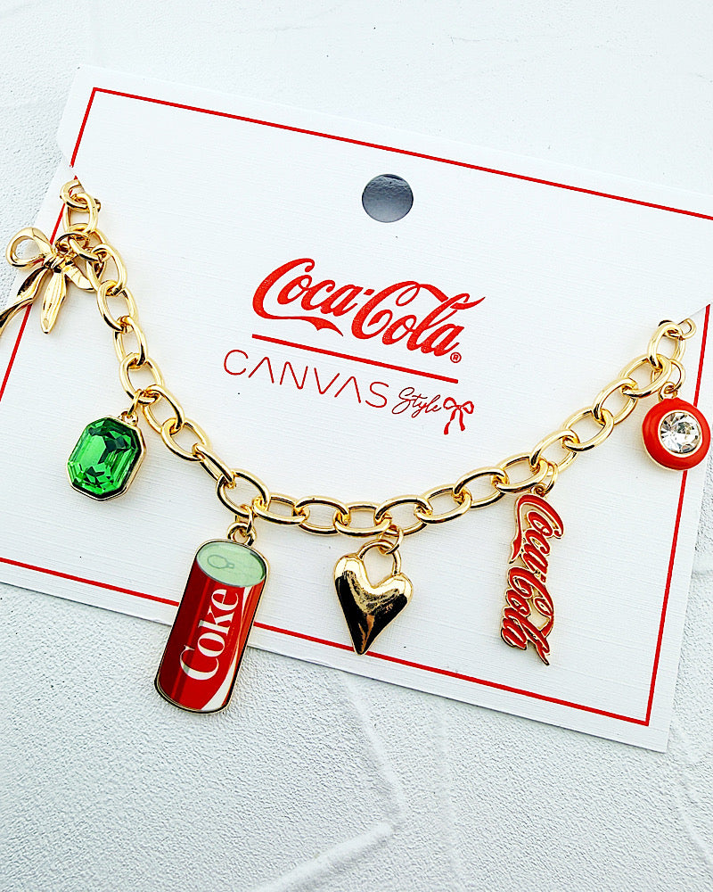 Coca Cola Charm Bracelet