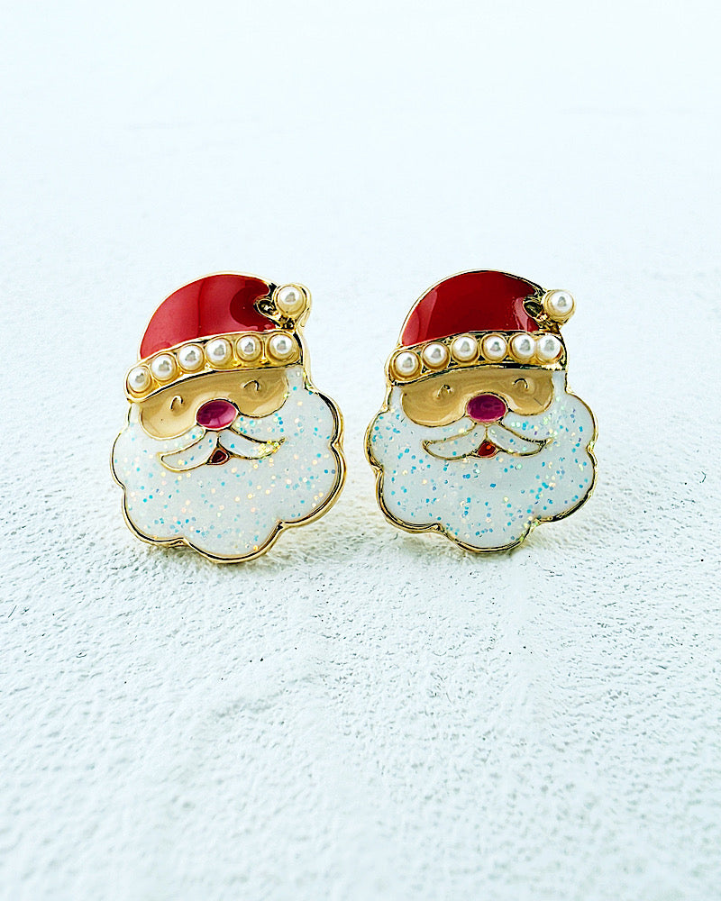 Glam Santa Studs