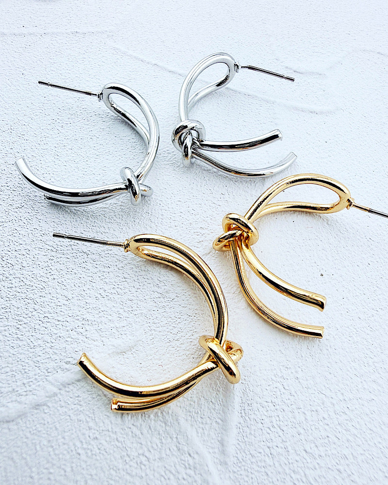Knotty Girl Hoops