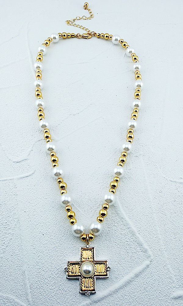 Emma Cross Necklace