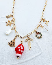 Holiday Happiness Charm Necklace