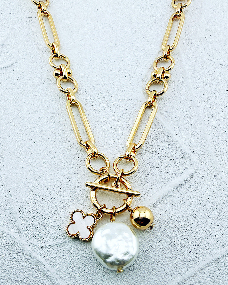 Christa Charm Necklace