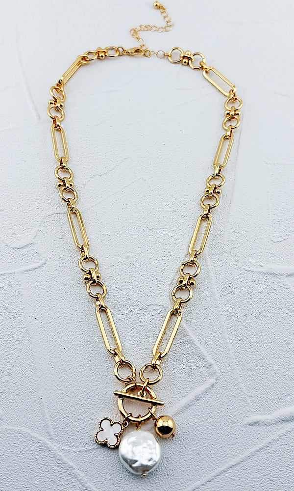 Christa Charm Necklace