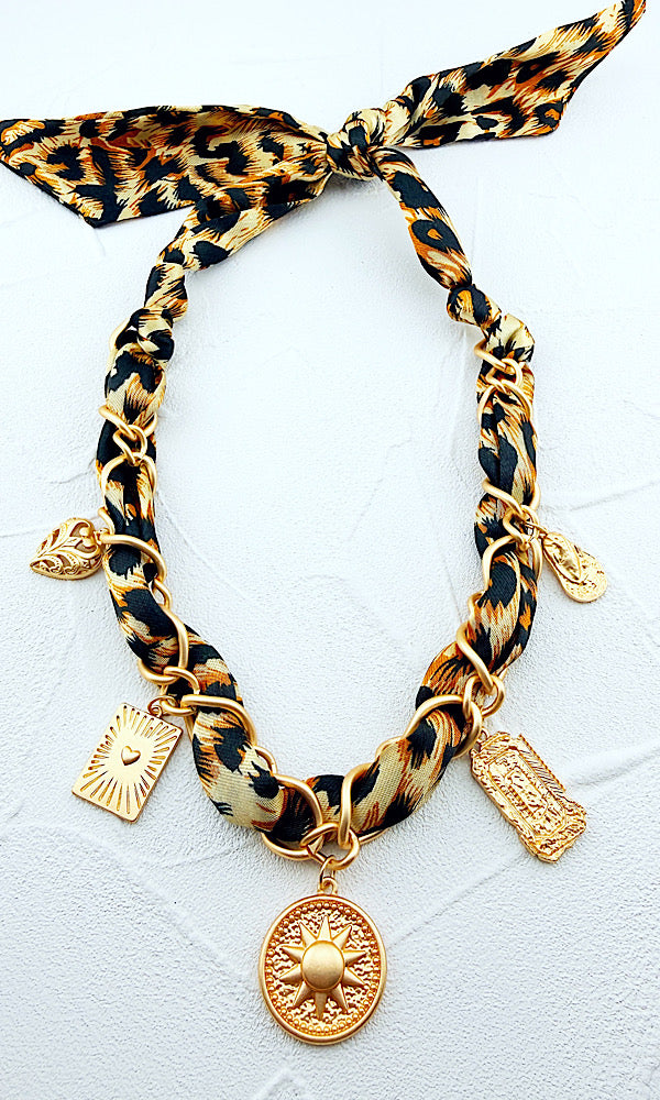 Danica Scarf Necklace