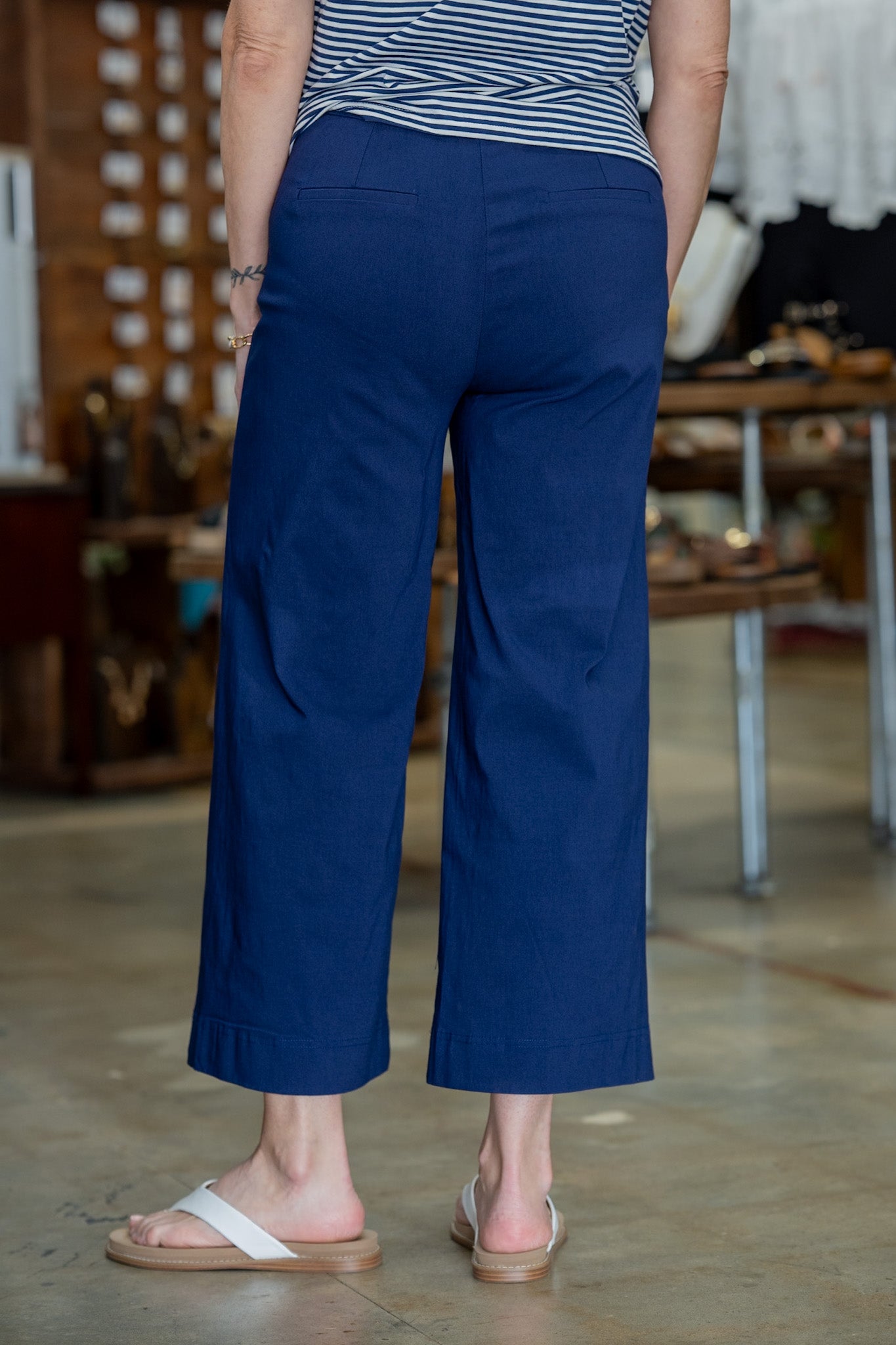 Only Pair Navy Dress Pants