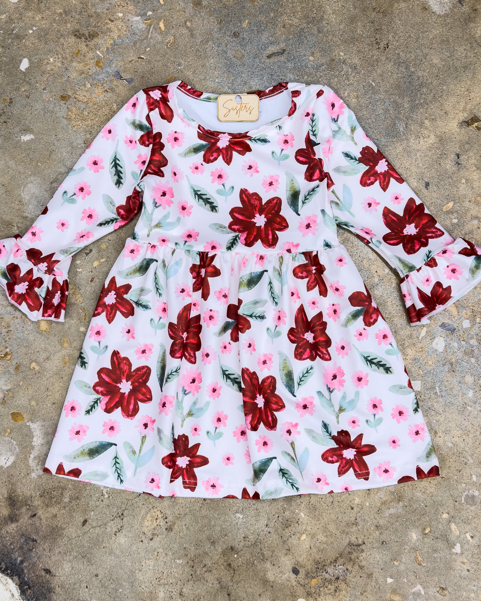 Christmas Floral Dress
