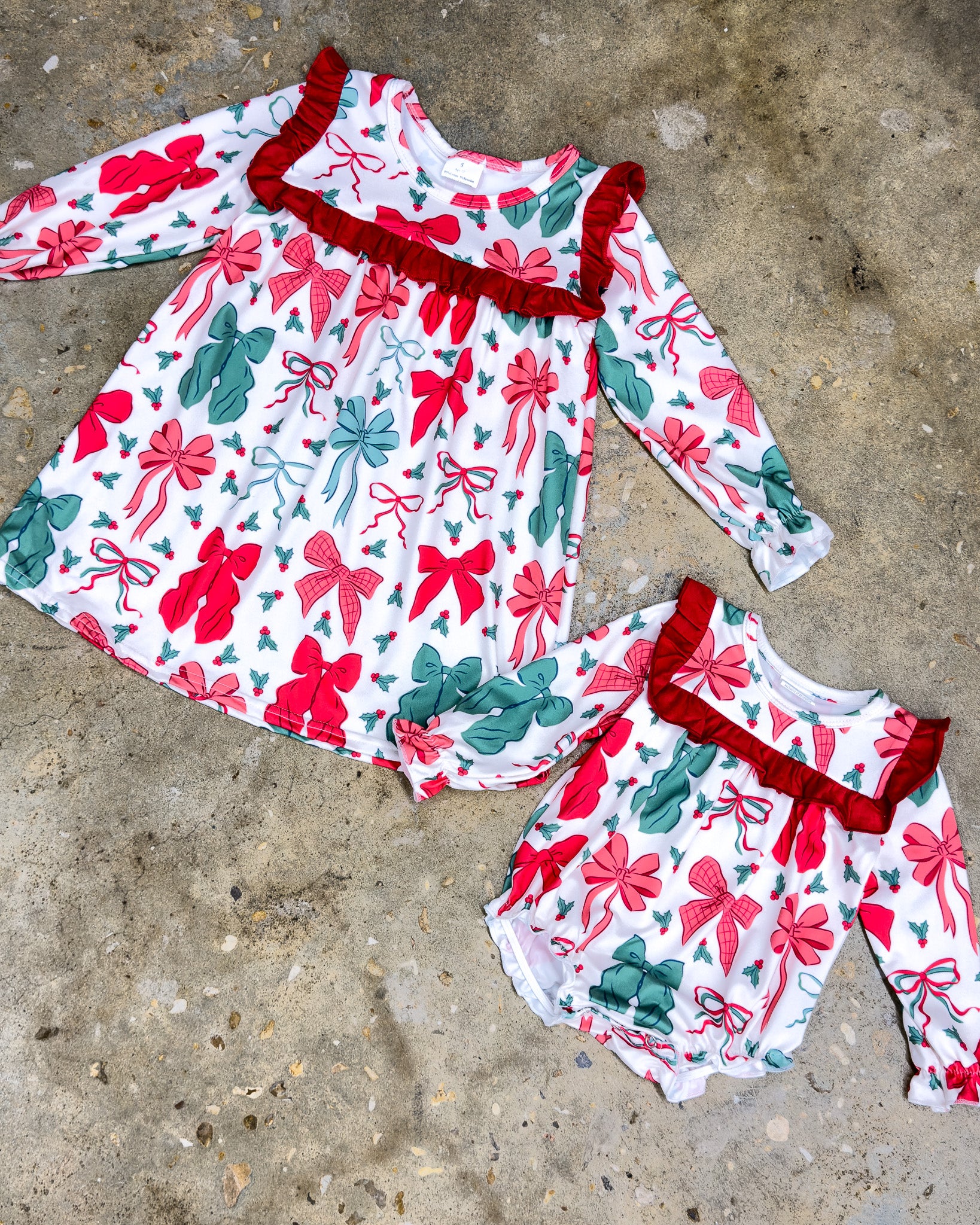 Christmas Bows Dress