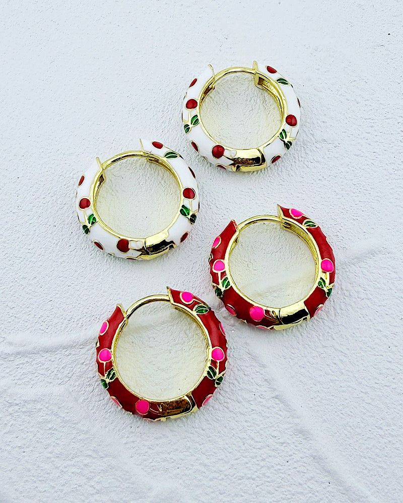 Cherry Jubilee Hoops