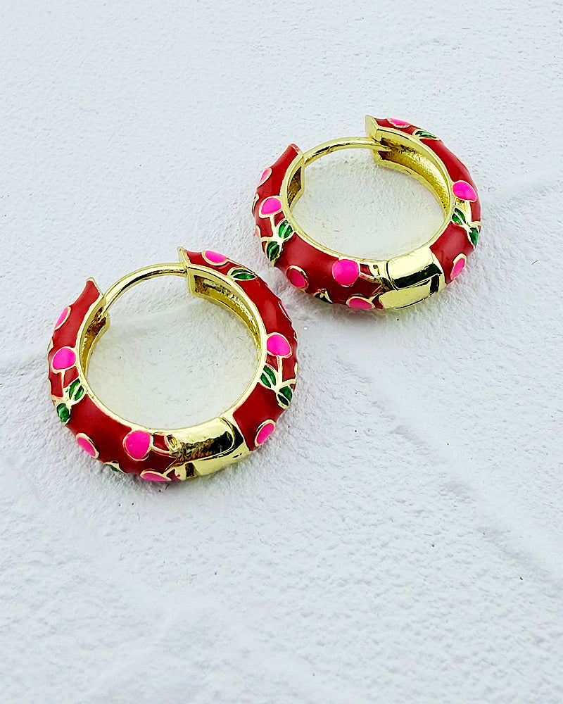 Cherry Jubilee Hoops