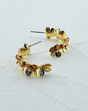 Sweet Bloom Hoops