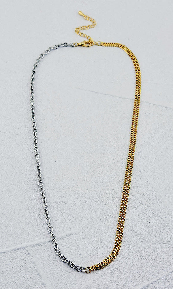 Dual Shine Necklace
