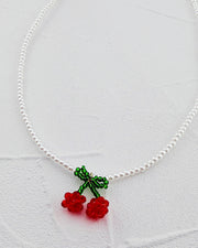 Cherry Sweet Pearl Necklace