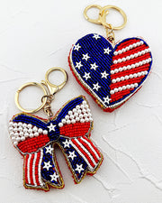 Patriotic Keychain