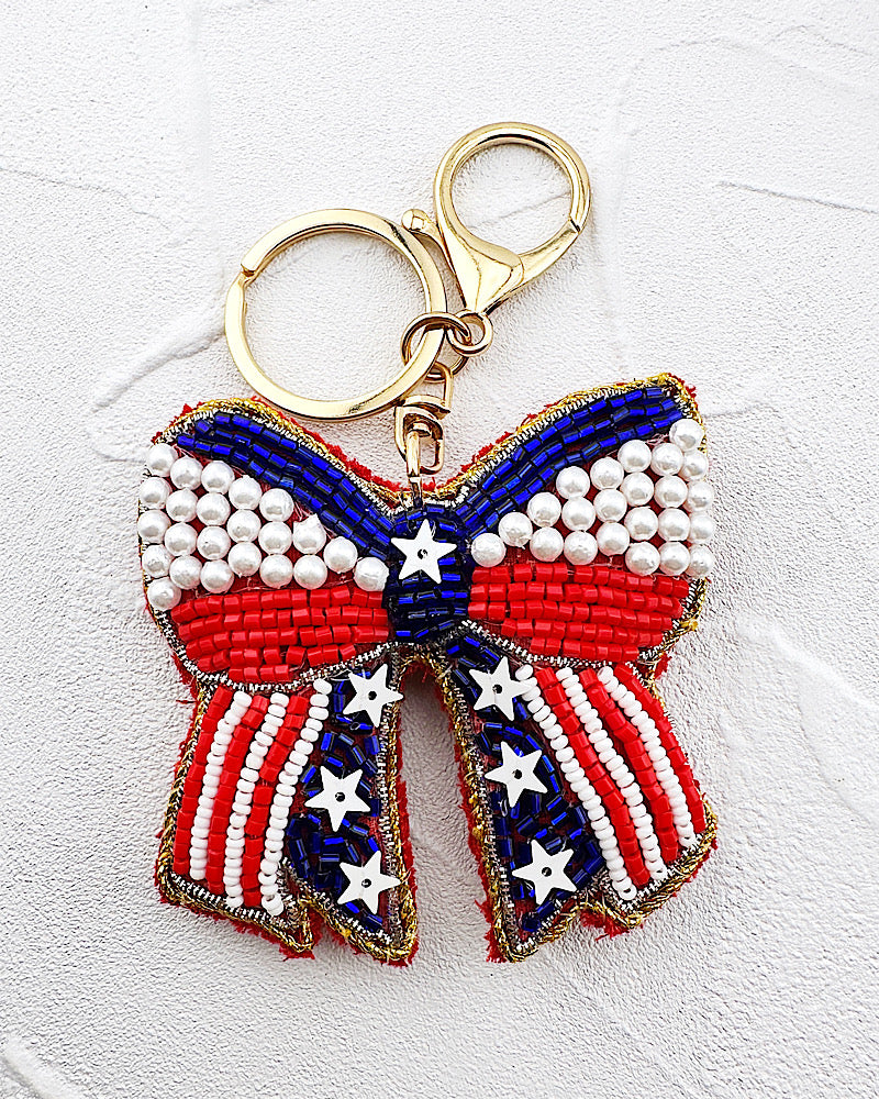 Patriotic Keychain