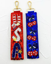 Party In The USA Wristlet Clip