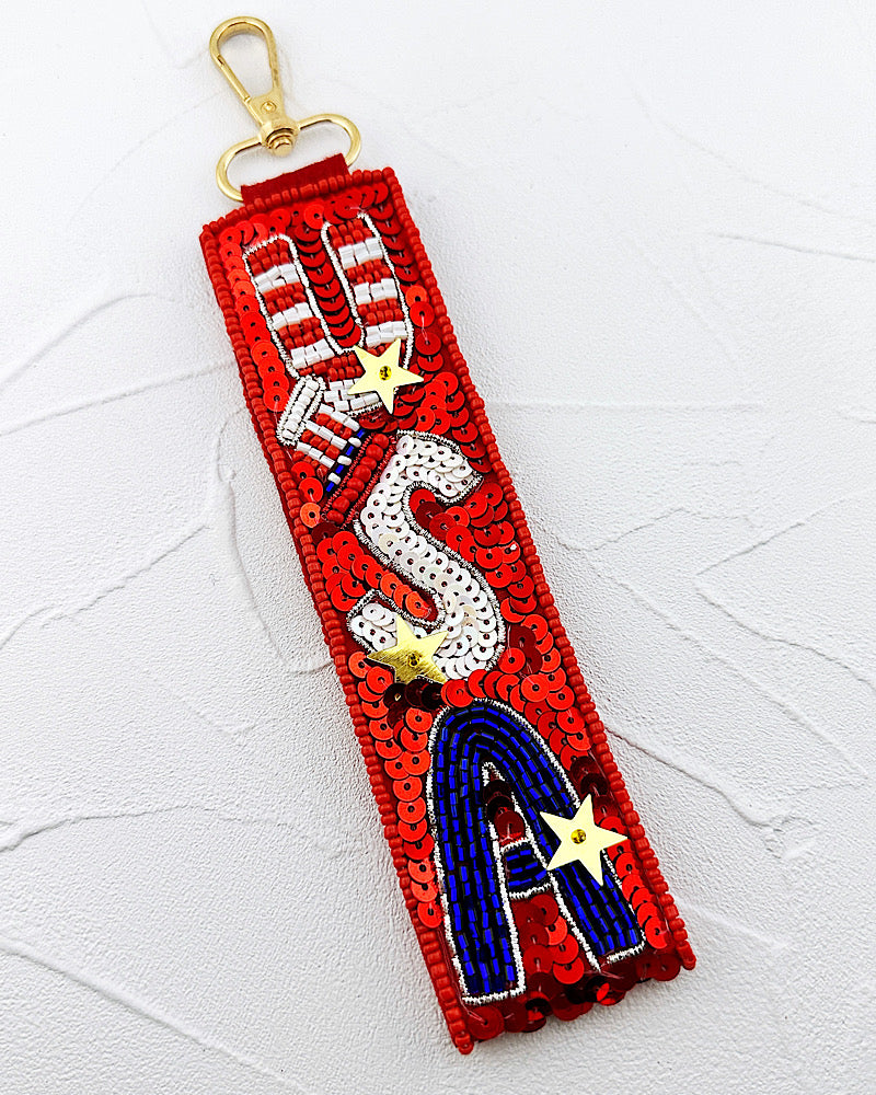 Party In The USA Wristlet Clip