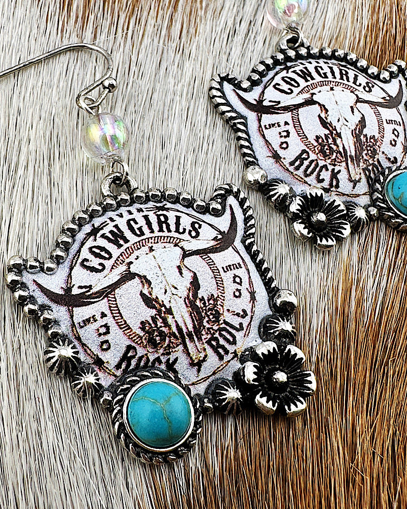 Long Live Cowgirls Earrings