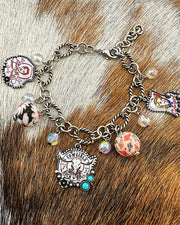 Long Live Cowgirls Charm Bracelet