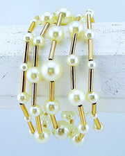 Pearl Grace 5pc Bracelet Set