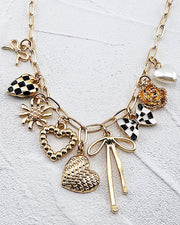 Check Me Out Charm Necklace