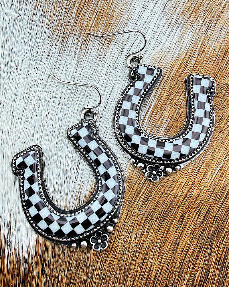Lucky Horseshoe Earrings
