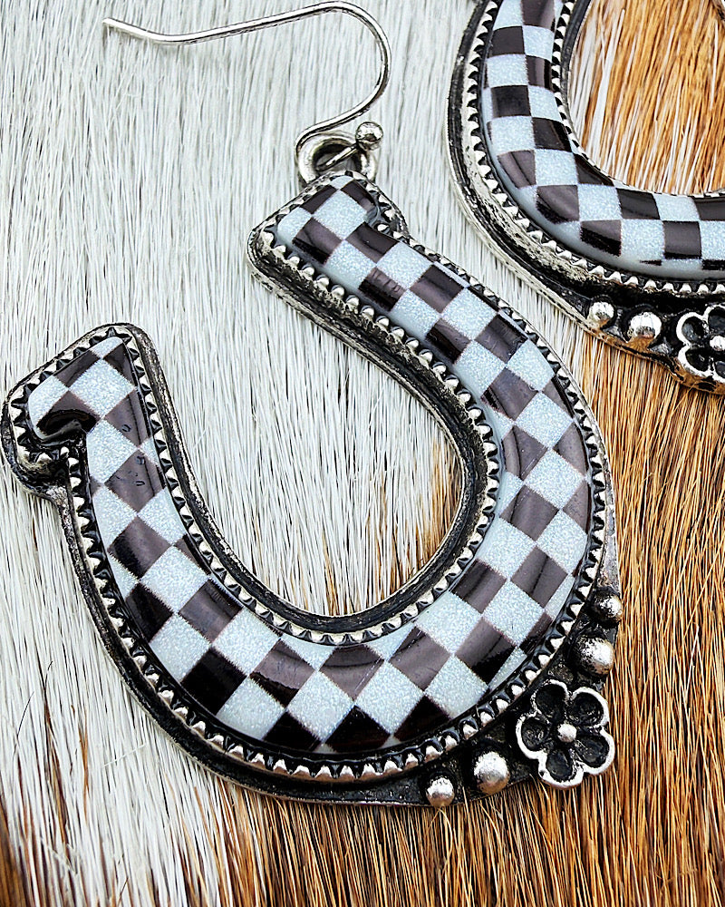 Lucky Horseshoe Earrings