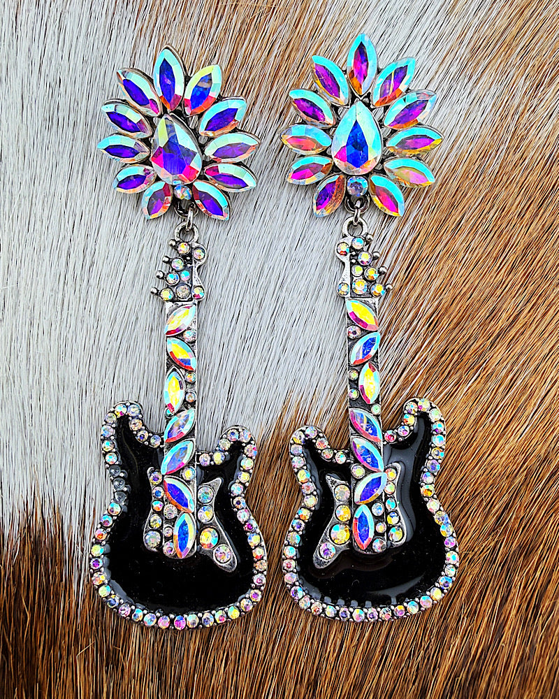 Guitar Earrings