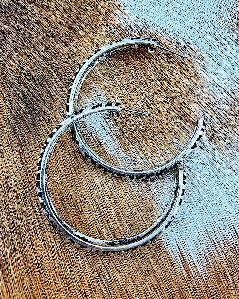Santa Fe Large Hoops