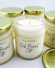 Oak Barrel Latte 8oz Candle