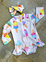 Scoops Of Style Swimsuit
