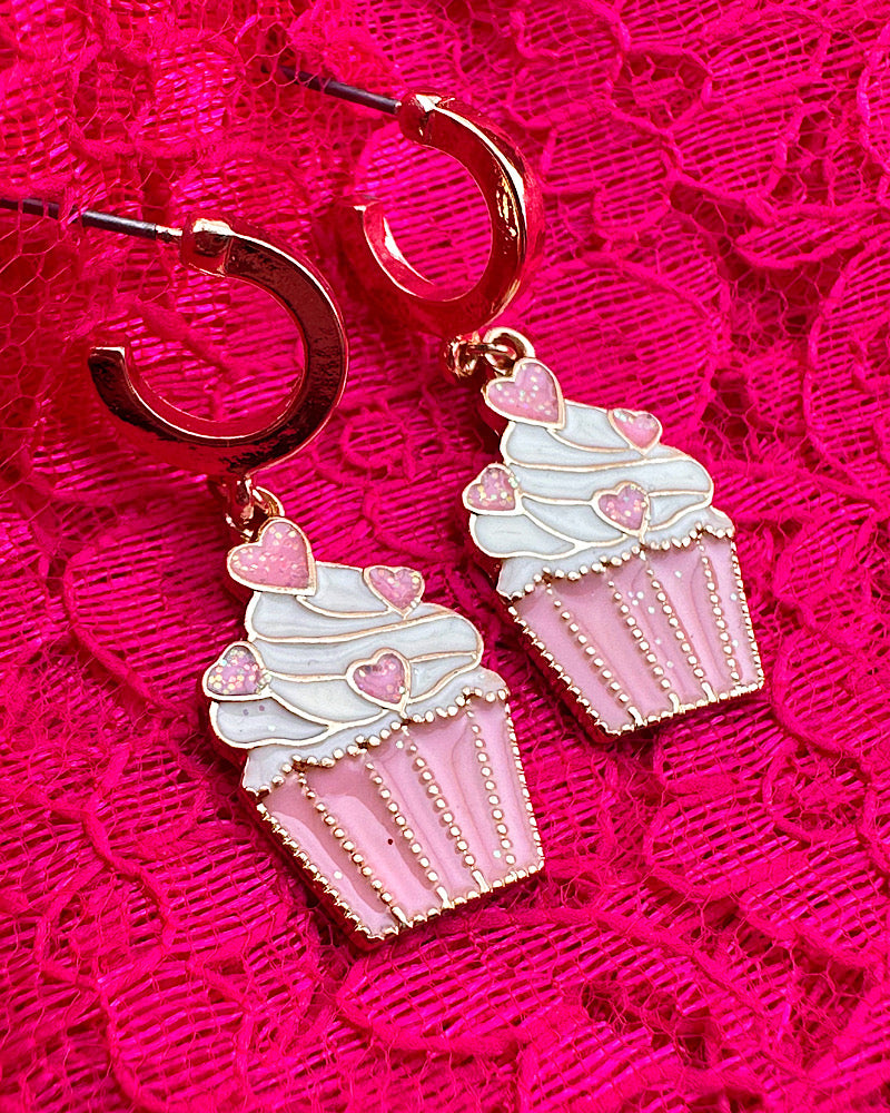 Sweet Cupcake Earrings