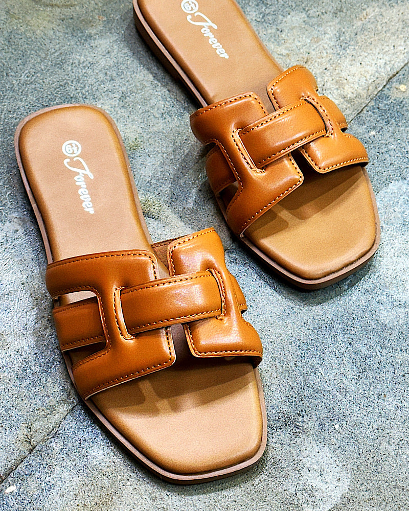 Camryn Tan Classic Slide