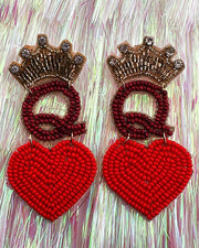 Queen Of Hearts Earrings