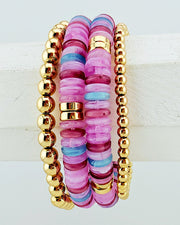 Lavender Luxe 4pc Bracelet