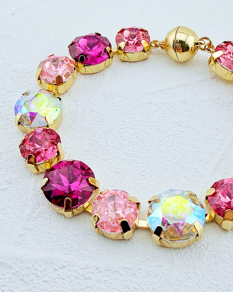 Crystal Vixen Pink Bracelet