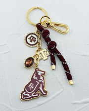 Texas A&M Reveille Bag Charm